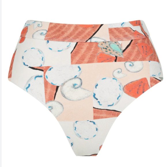 Elce Swim Reverie High Waisted Bikini Bottom Size Medium - Picture 7 of 7